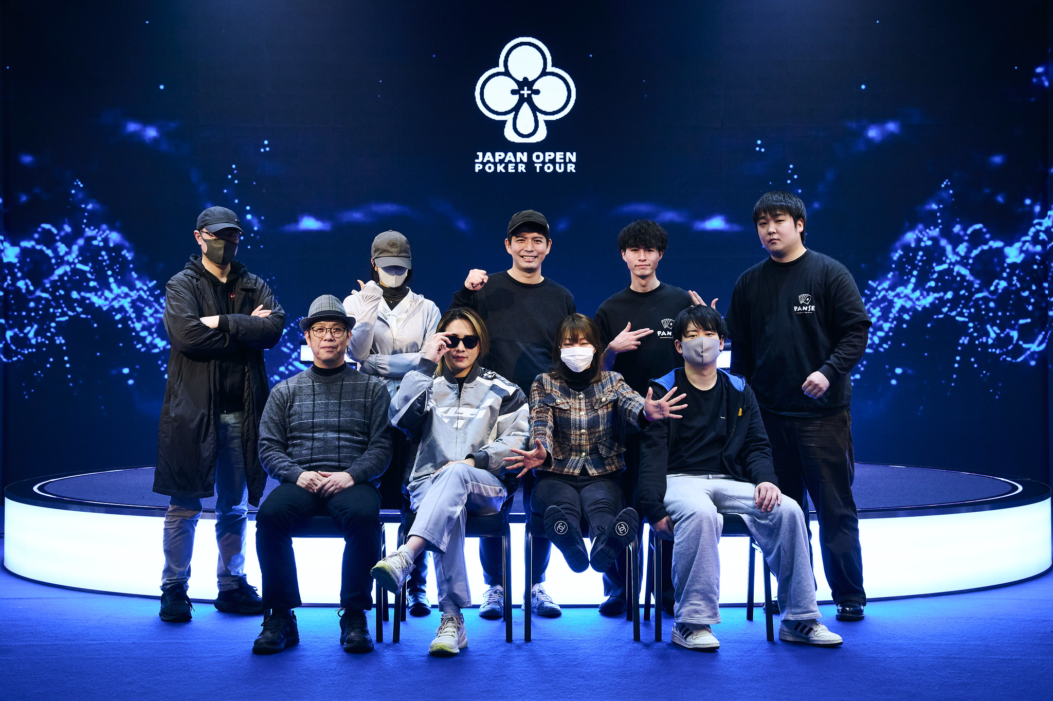 ハンド展開の様子